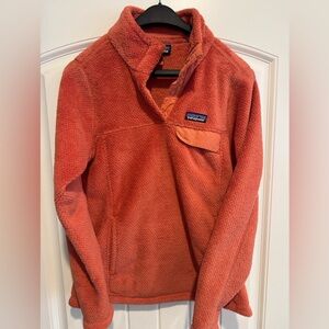 Patagonia Vibrant Coral Snap-T Fleece
